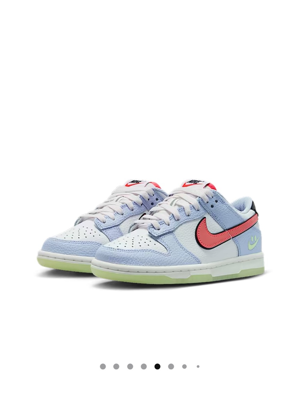 Nike Dunk Low Sneakers Smiley Swoosh Edition IR0609 100 Men's Size 15 Ships now